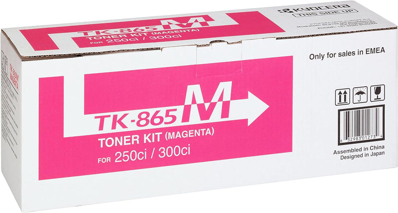 Kyocera 1T02JZBEU0 TK-865M Tonerkartusche 12.000 Seiten, magenta, magenta