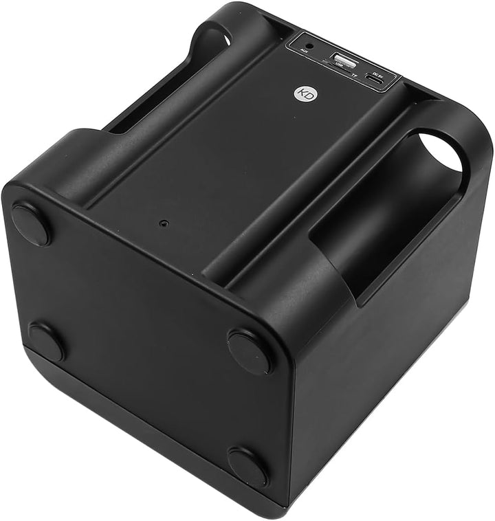 WANGCL Mini-Karaoke-Lautsprecher, tragbares Mikrofon mit Lautsprecher, unterstützt Bluetooth, AUX, U