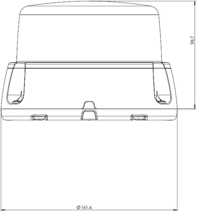 LED-MARTIN® Rundumkennleuchte - bis 250 km/h