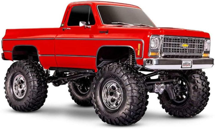 Traxxas TRX-4 Chevy K10 High-Trail Rot RTR o. Akku / Lader 1/10 4WD 92056