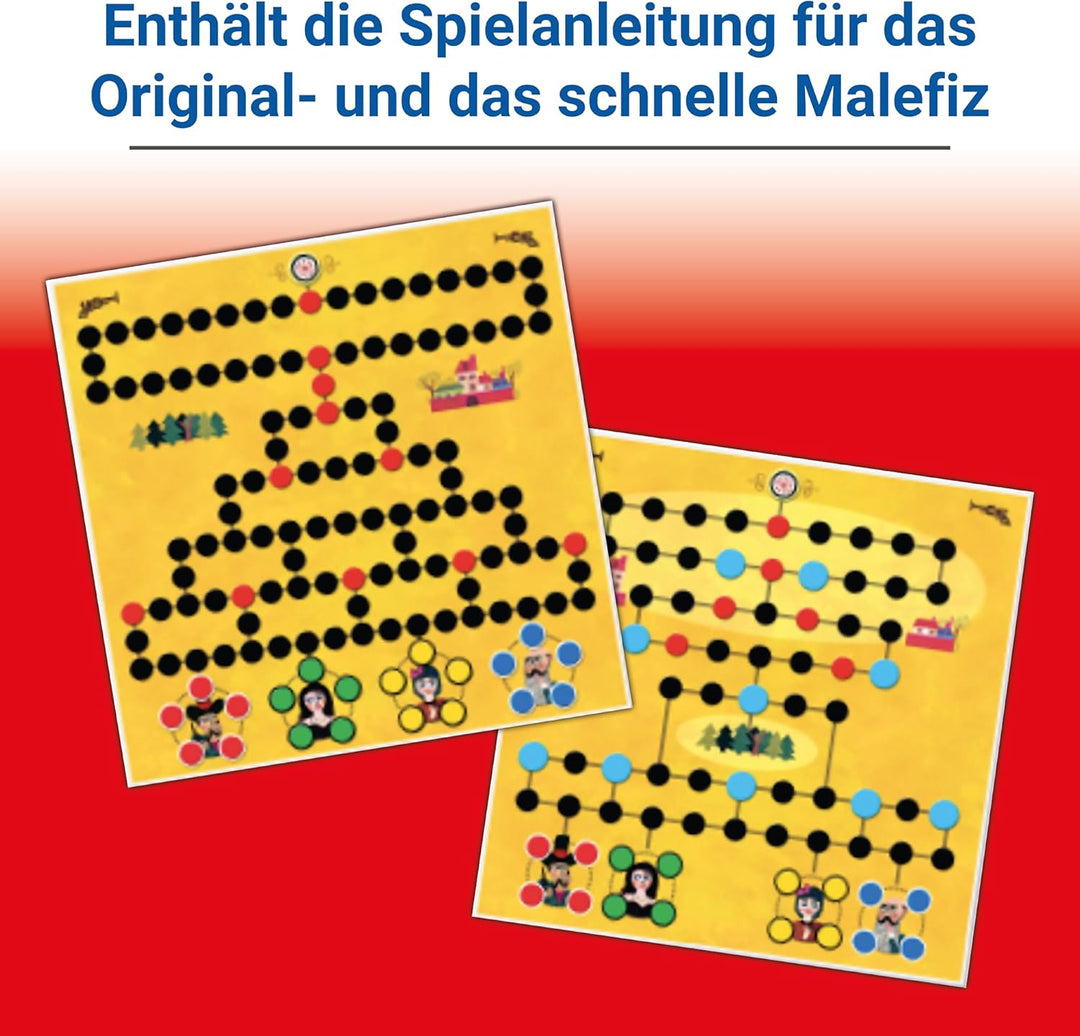 Ravensburger 26737 - Das Original Malefiz Spiel - Familienspiel für 2-4 Spieler, Ravensburger Klassi