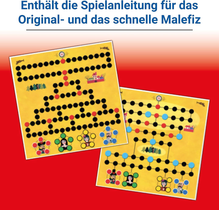 Ravensburger 26737 - Das Original Malefiz Spiel - Familienspiel für 2-4 Spieler, Ravensburger Klassi