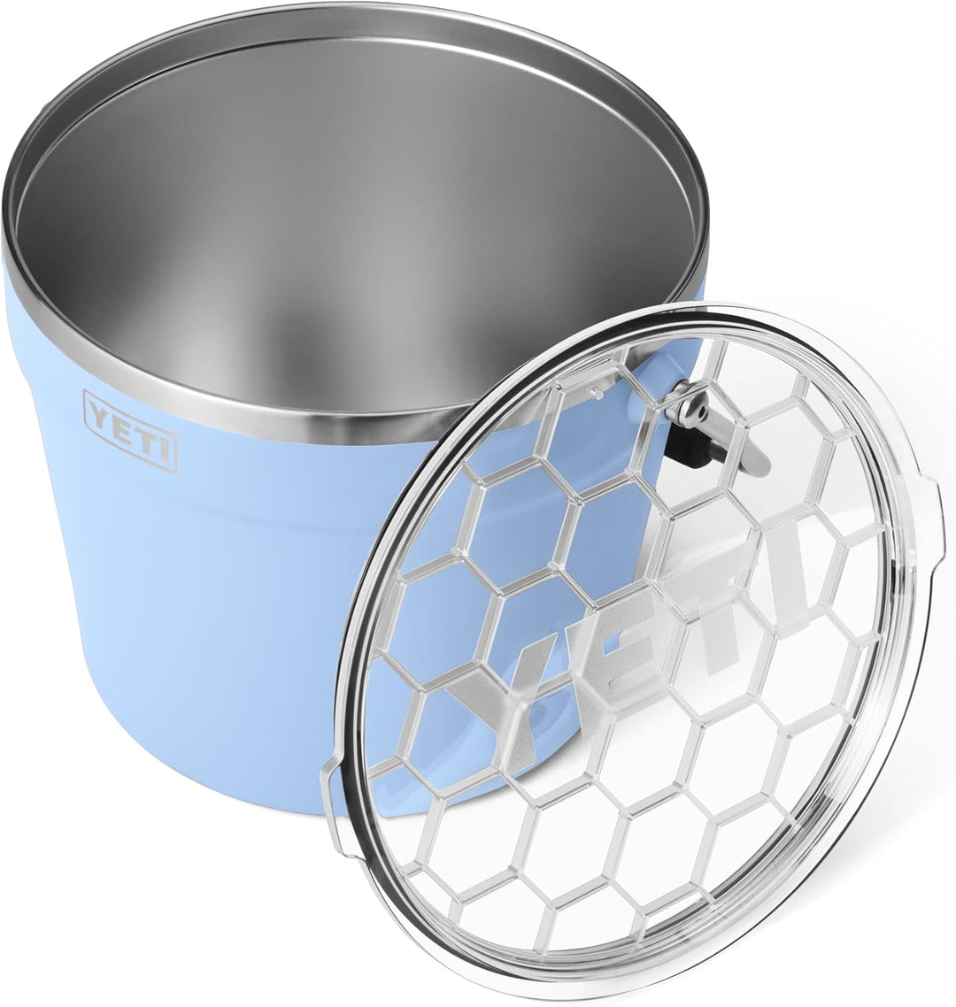 YETI Rambler Getränkekübel Mit Deckel, Big Sky Blue, 7.6 L, Big Sky Blue