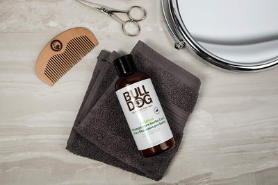BULLDOG 3er-Pack Bartshampoo und Conditioner, 3 x 200 ml