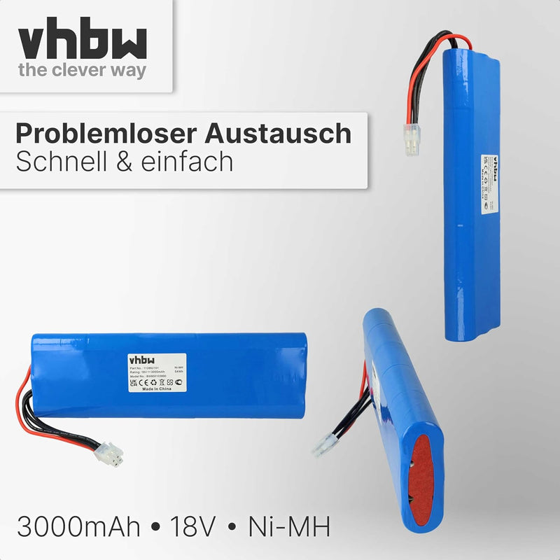 vhbw Akku kompatibel mit Husqvarna Automower 210C, 210AC, 220AC, 230ACX, 260ACX, G2 2004-2006, SH, S