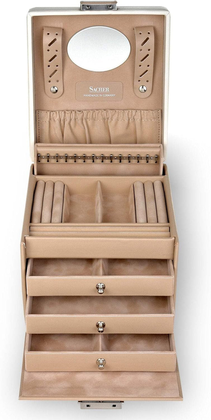 SACHER Schmuckkasten Erika bella fiore/beige, Beige