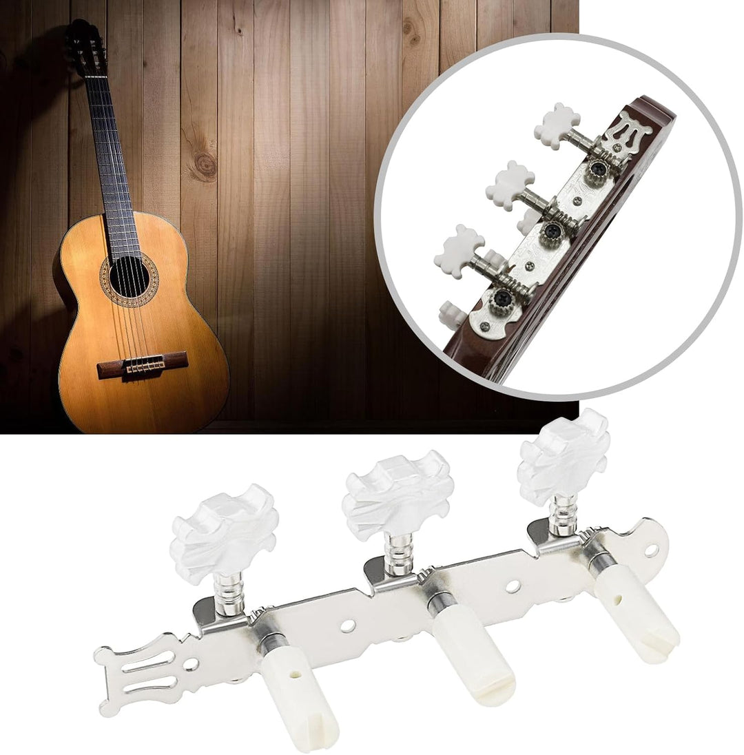 Stimmwirbel für klassische Gitarre, Stimmwirbel für klassische Gitarre, mit Befestigungsschrauben, M