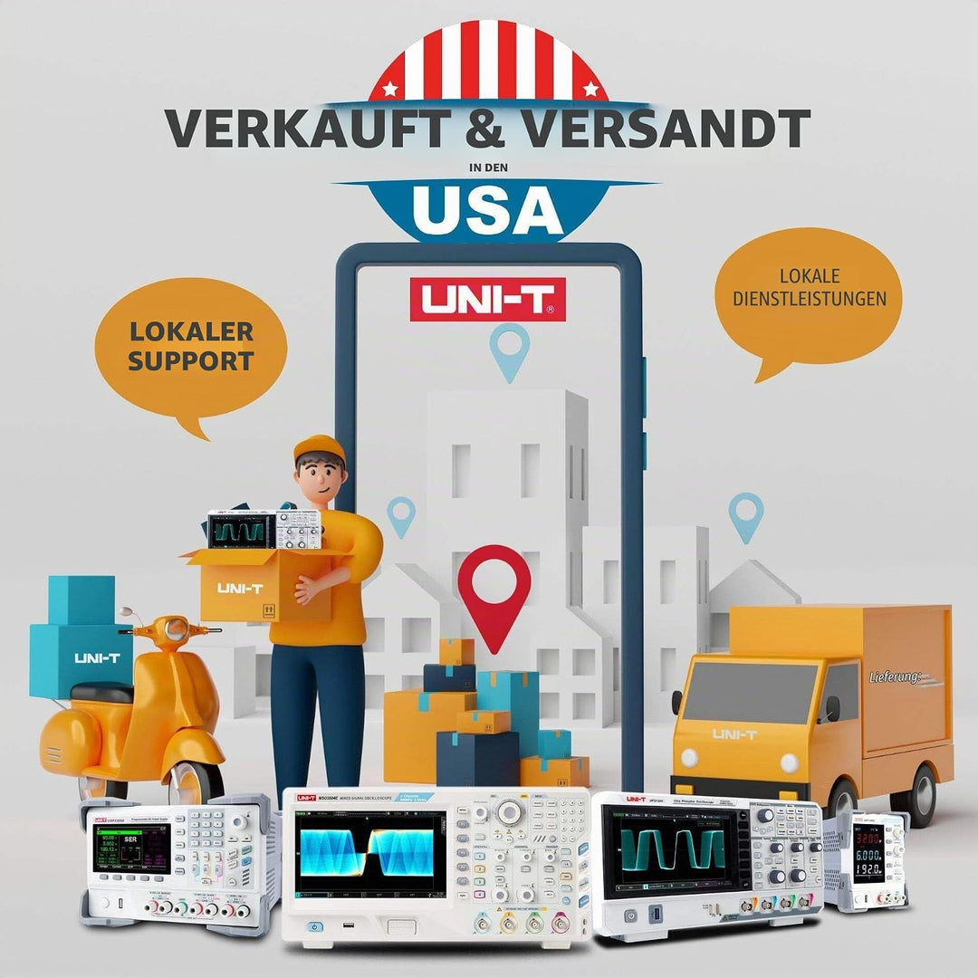 UNI-T UT8804E Digital Multimeter 200000 Counts 100kHz Frequency Response READING RESOLUTION 5K rdgs/