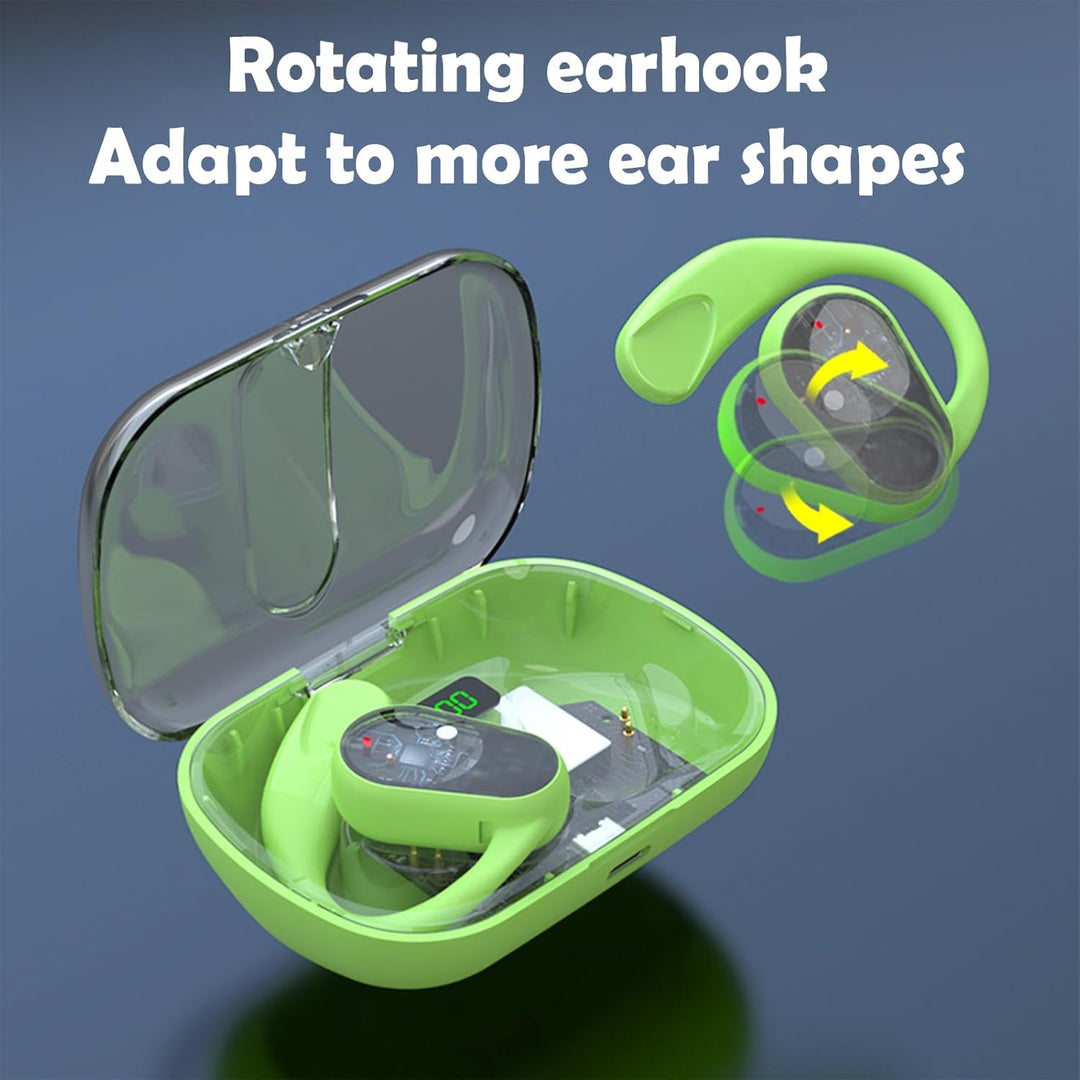 Open Ear Kopfhörer Bluetooth kabellos Sport mit Ohrbügel Luftleitung Knochenschall Kopfhörer drahtlo