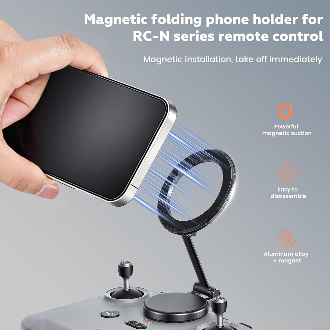 STARTRC Verstellbarer Magnetischer Handyhalter für Fernbedienung RC-N1/N2/N3, für DJI Neo 2/Mini 4K/