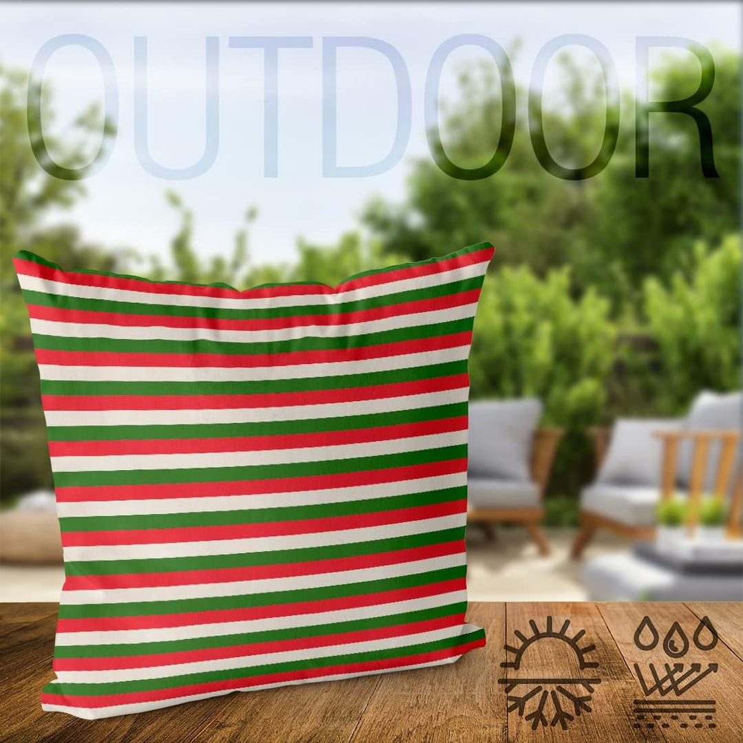 VOID Weihnachten Design gestreift Kissenbezug Kissenhülle Sofakissen Kissen Deko Weihnachten Winter