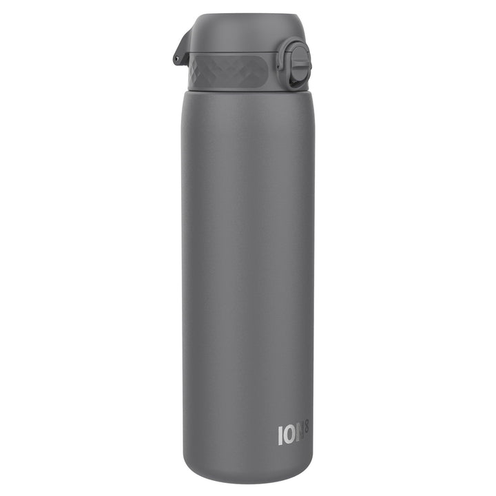 Ion8 1 Liter Edelstahl Trinkflasche, Auslaufsicher, Einhandöffnung, Sichere Verriegelung, Spülmaschi