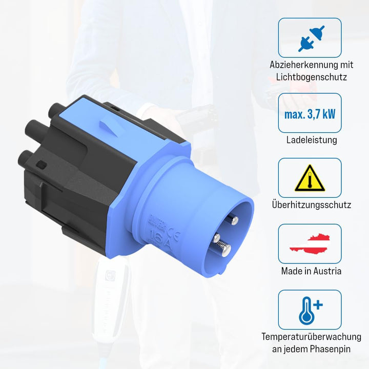 Steckeraufsatz 16A 3Pol DINITECH 20001004