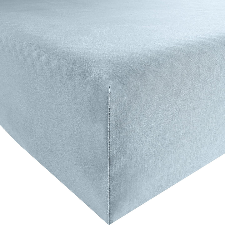 Bassetti Spannbettlaken 052 Aqua Baumwolle/Elastan, Masse: 180cm x 200cm, 200cm x 220cm, 9222239 180