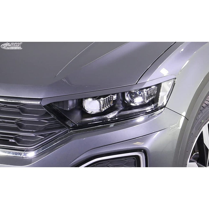 Scheinwerferblenden kompatibel mit Volkswagen T-Roc (A1) 2017-2021 (ABS)