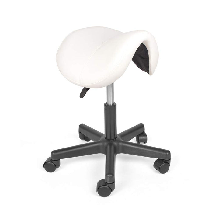 Mingone Sattelstuhl mit Rollen Rollhocker Höhenverstellbar Sattelhocker Bürohocker Ergonomisch Kosme