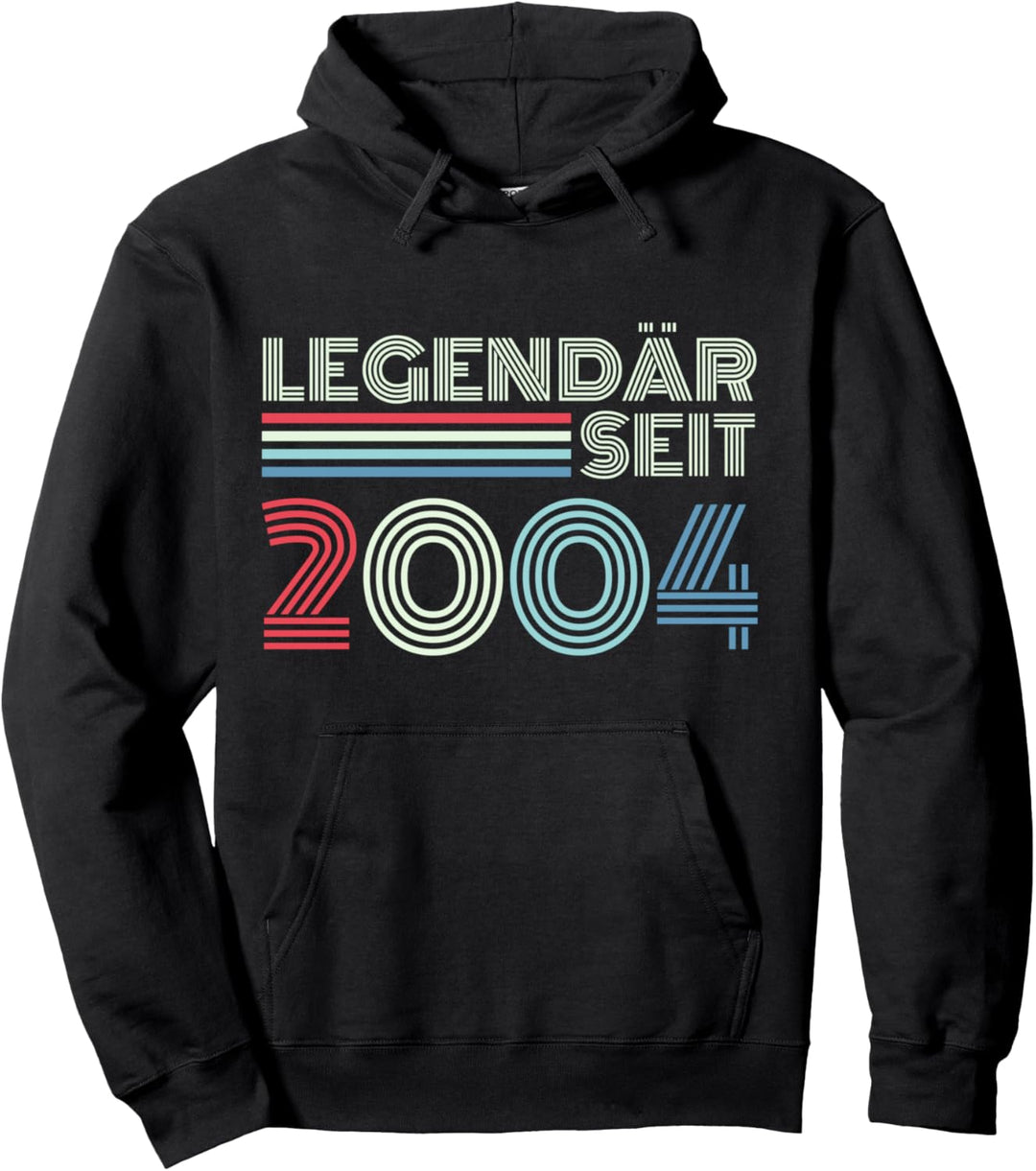 20. Geburtstag Mann Frau 20 Jahre 2004 Deko Lustig Geschenk Pullover Hoodie