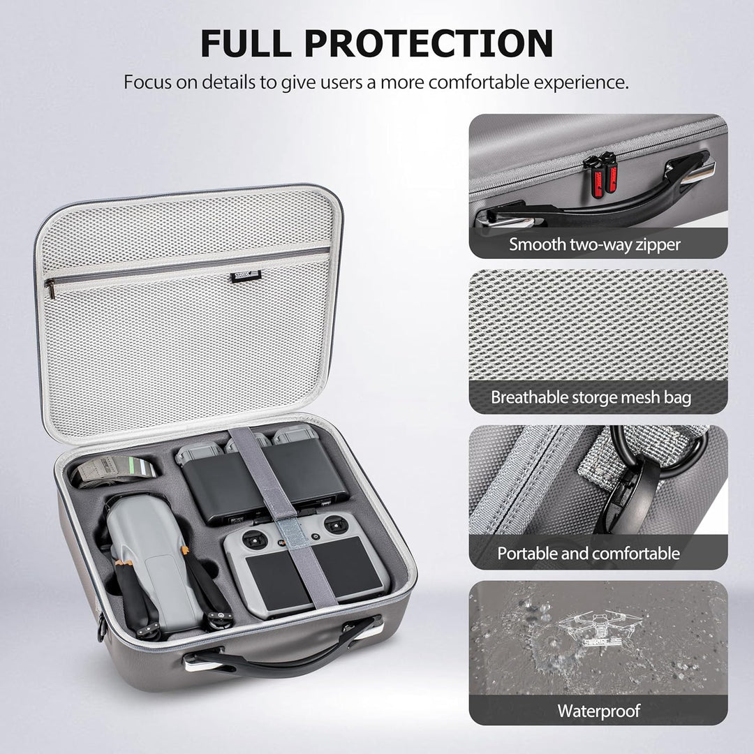 STARTRC Air 3S Koffer, tragbare Reisetasche, Tragetasche für DJI Air 3S Fly More Combo, RC2/RC/RC-N3