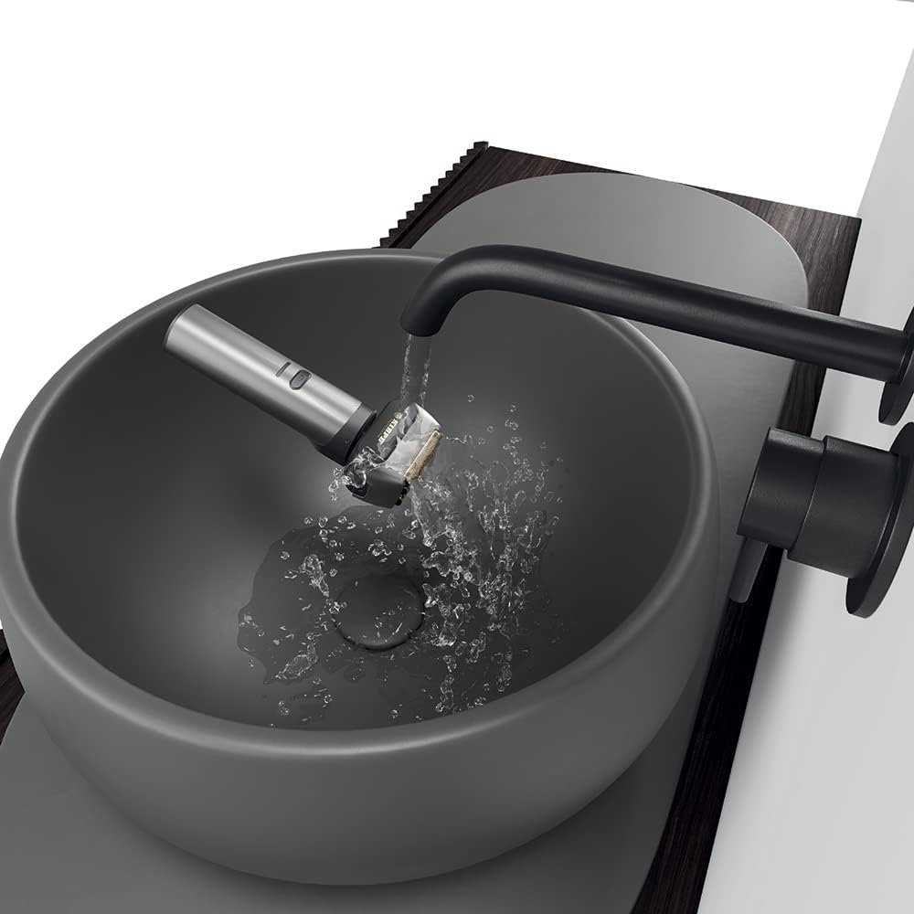 Kiepe Smooth Shaver 3800 Folienrasierer Modell 6520, Gold-Titan-Folien, Lithium-Ionen-Akku, Nass- un
