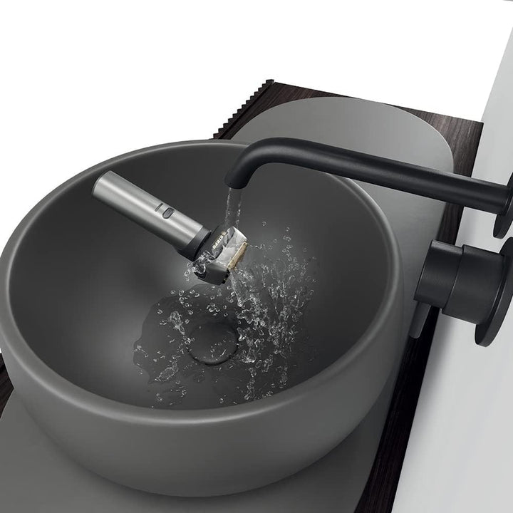 Kiepe Smooth Shaver 3800 Folienrasierer Modell 6520, Gold-Titan-Folien, Lithium-Ionen-Akku, Nass- un
