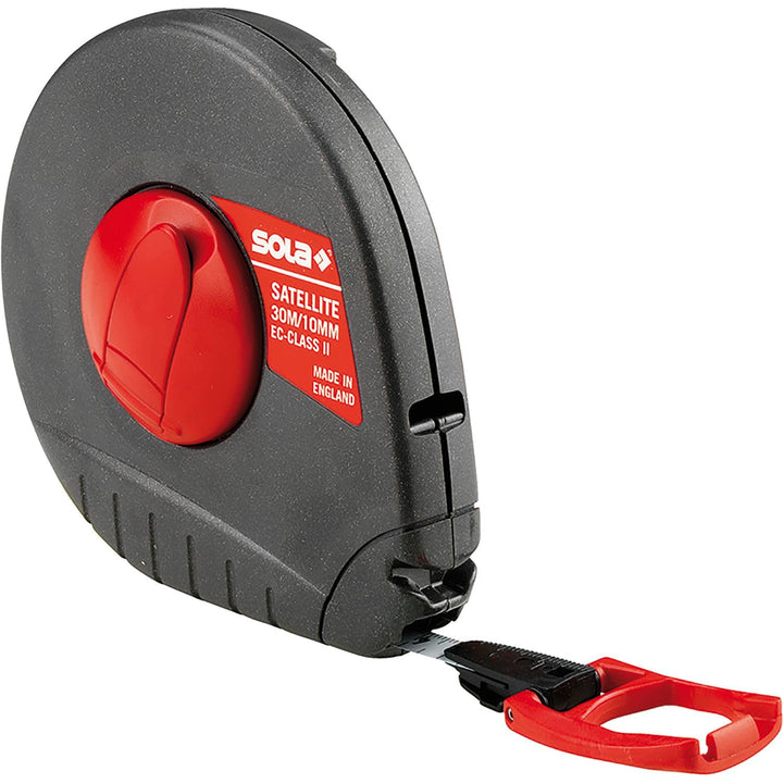 Sola 855393 Kapselbandmass,Länge m: 30,Bandbreite mm: 10 30 m schwarz/red, 30 m schwarz/red