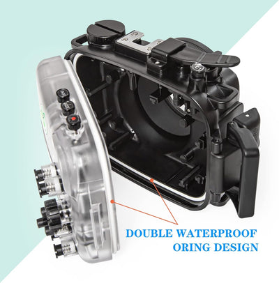 Sea Frogs SF-S-ZV-1 Kamera-Gehäuse, wasserdicht, 40 m, SF-S-ZV-1