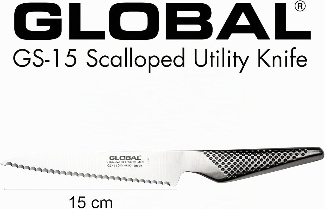 Global GS-14 Brötchenmesser 15 cm