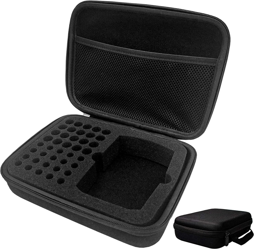 Batterie Aufbewahrungsbox, Tragetasche Batteriebox, Batteriegehäuse mit Netztasche Hält 40+ Batterie