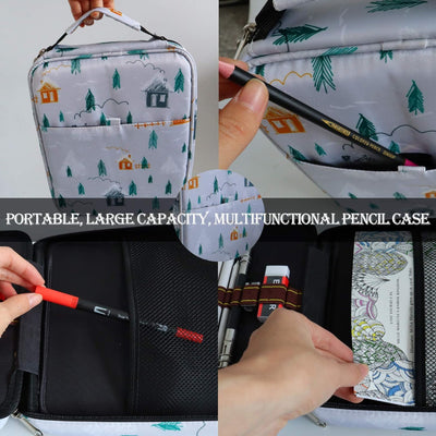 YJYHART Aquarellstifte Pinsel Marker Stifte Set,Filzstifte Doppelseitig,Buntstifte Professionell Zei