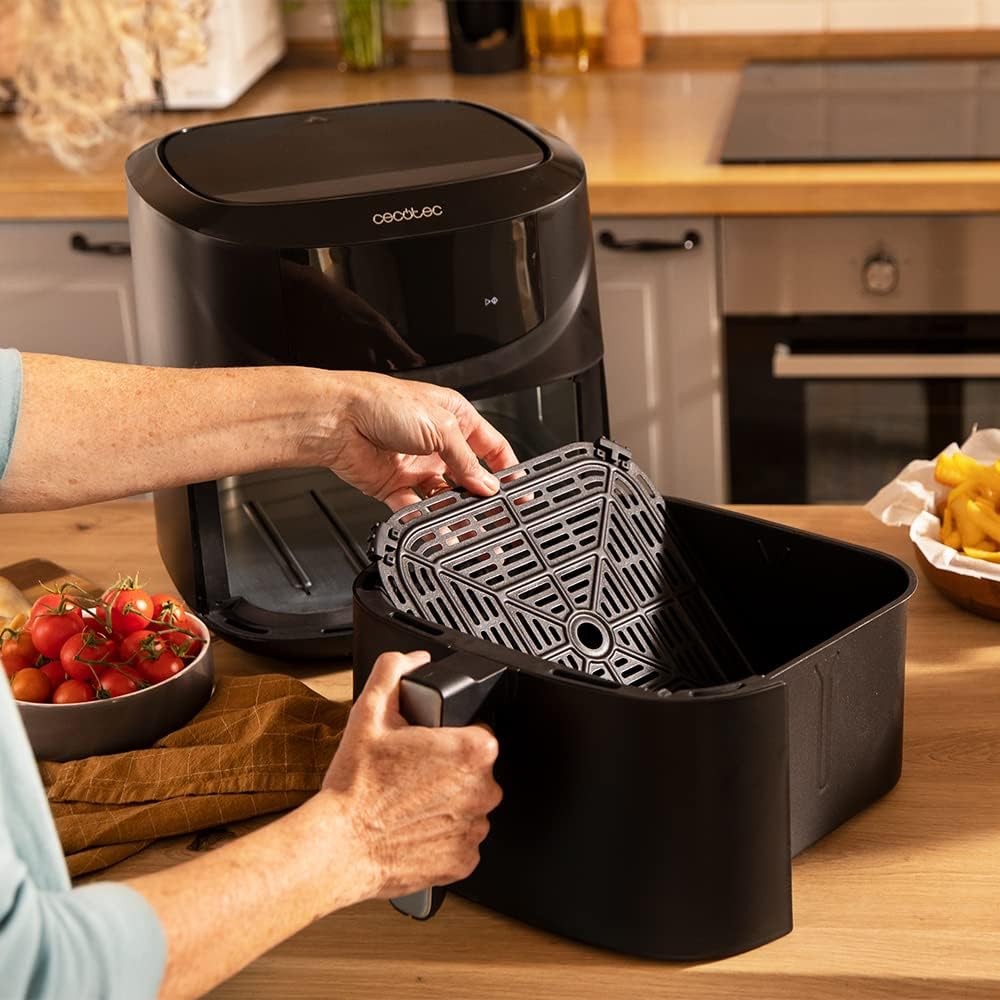 Cecotec Airfryer Ohne Öl Cecofry Absolute 7600, 7,6L, 2000W, Digital, PerfectCook, Temperatur- und Z