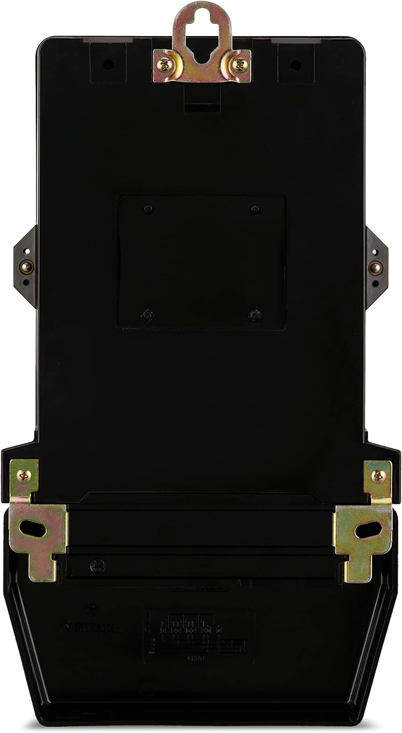 REV 0515471555 Drehstrom, Zwischenzähler ungeeicht. 3x230V~/400V~, 50Hz,10 (40)A, schwarz Drehstrom