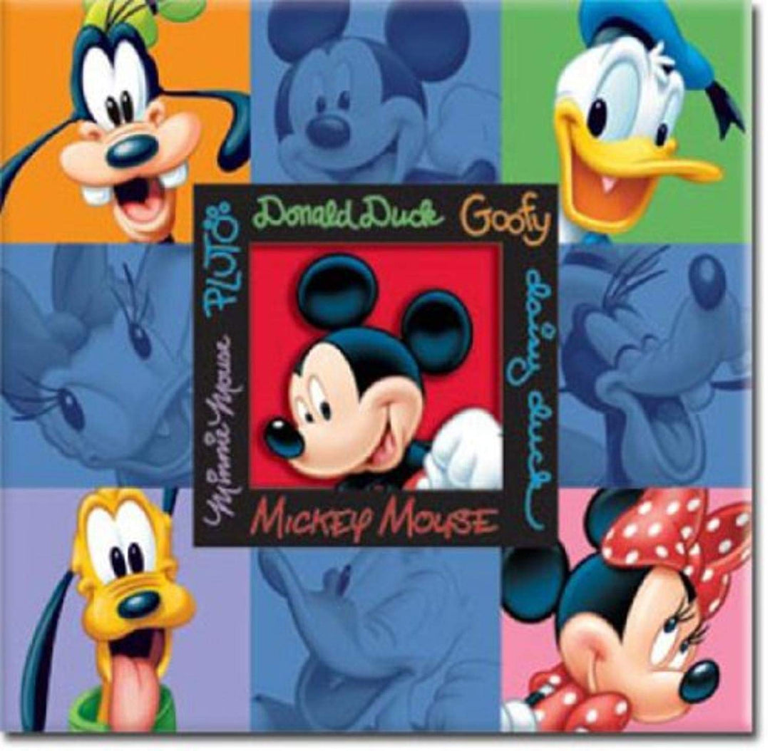 Sandylion 12 x 12 Zoll Sammelalbum Mickey und Friends geprägt Post Bound Album, Mehrfarbig