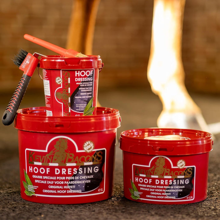 Kevin Bacon’s Hoof Dressing | 2,5 l | Lorbeersalbe zum Schutz und Unterhalt der Pferdehufe | Hufpfle