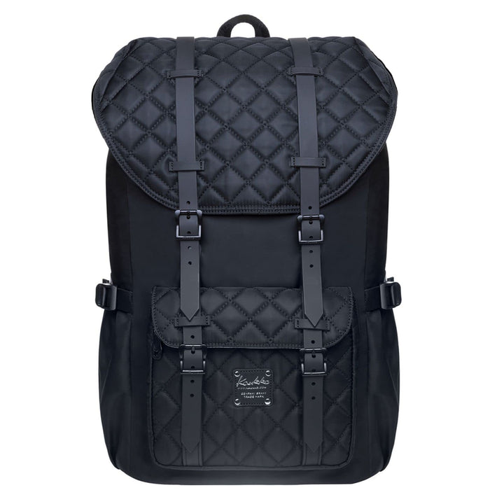 KAUKKO Rucksack Handgepäck Damen Herren Daypack mit Laptopfach für 14 Zoll Notebook für Freizeit Job