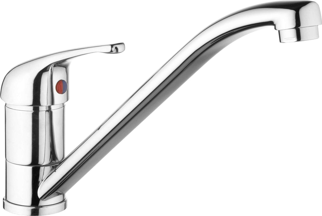 Cornat Küchenarmatur "Leon" – Wasserhahn für Küche – verchromt | Schwenkbarer Auslauf – komfortable