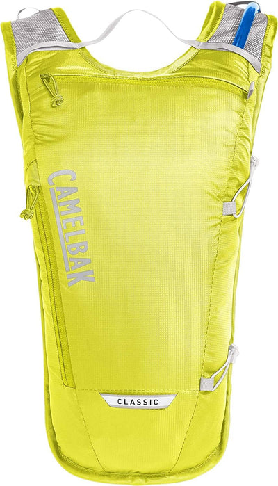 CAMELBAK Unisex – Erwachsene Classic Light Trinkrucksack 2 Liter Safety Yellow / Silver, 2 Liter Saf