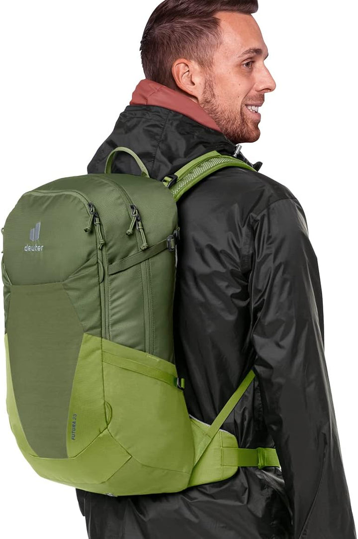 deuter Herren Futura 23 Wanderrucksack (1er Pack) 23 L Khaki-meadow, 23 L Khaki-meadow