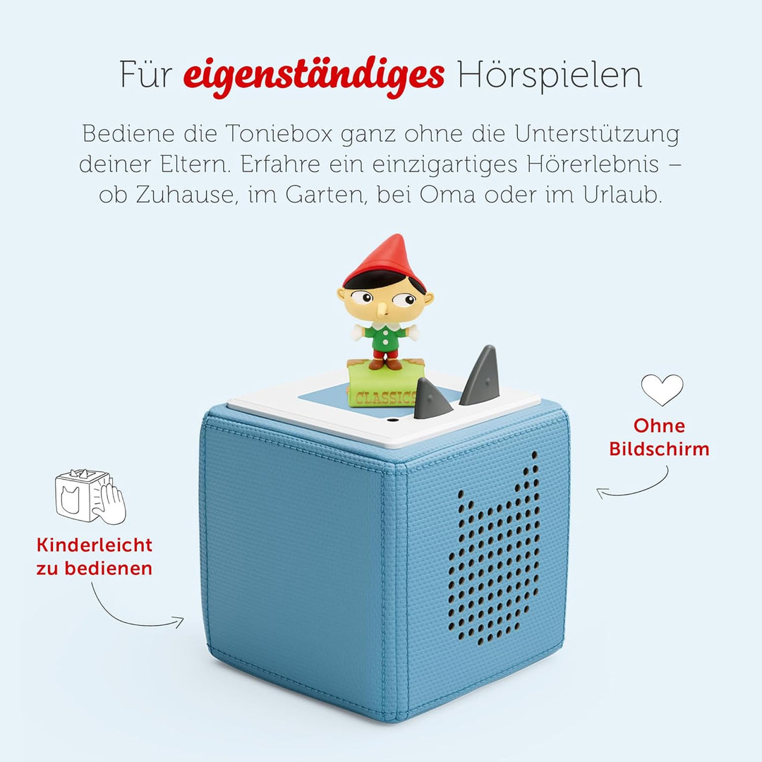 tonies Hörfiguren für Toniebox, Lieblings-Klassiker – Pinocchio und 2 weitere, Hörbuch für Kinder ab