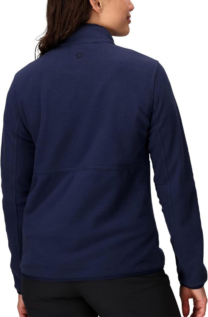 Marmot Damen Wm's Rocklin Full Zip Jacket C20 Warme Fleecejacke, Outdoor-Jacke mit durchgehendem Rei