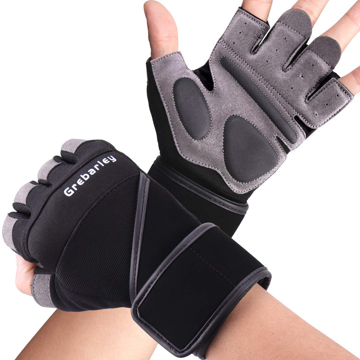 Grebarley Fitness Handschuhe,Trainingshandschuhe für Damen und Herren - Fitness Handschuhe für Kraft