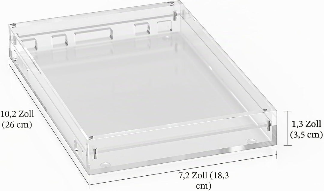 Geekria Audio Samplers Clear Acrylic Case Protector, Magnetic Closing Dust Cover, Compatible with Te