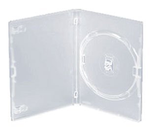 (50 Stück) Single Amaray transparent - DVD/CD/Blu RAY Hüllen