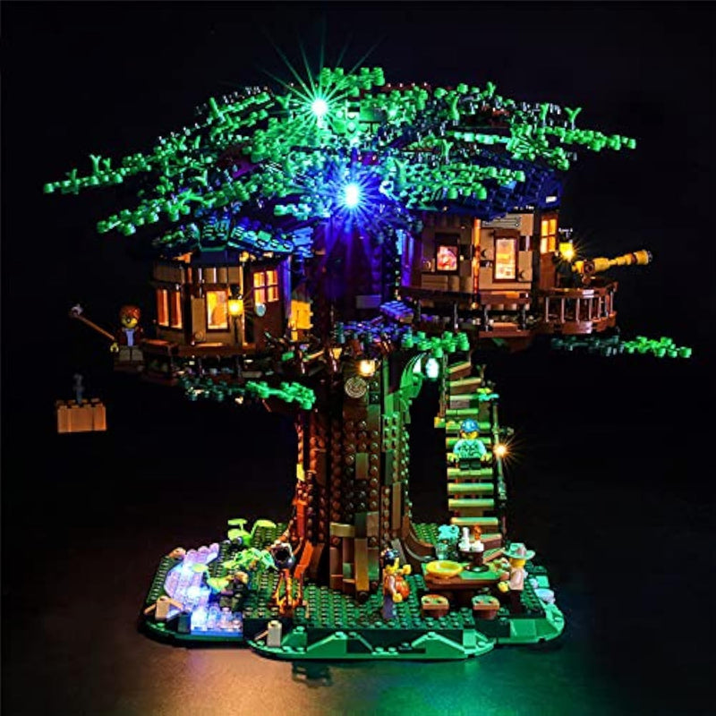 GEAMENT Verbesserte Version LED-Licht-Set für Ideas Baumhaus (Tree House) – kompatibel mit Lego 2131