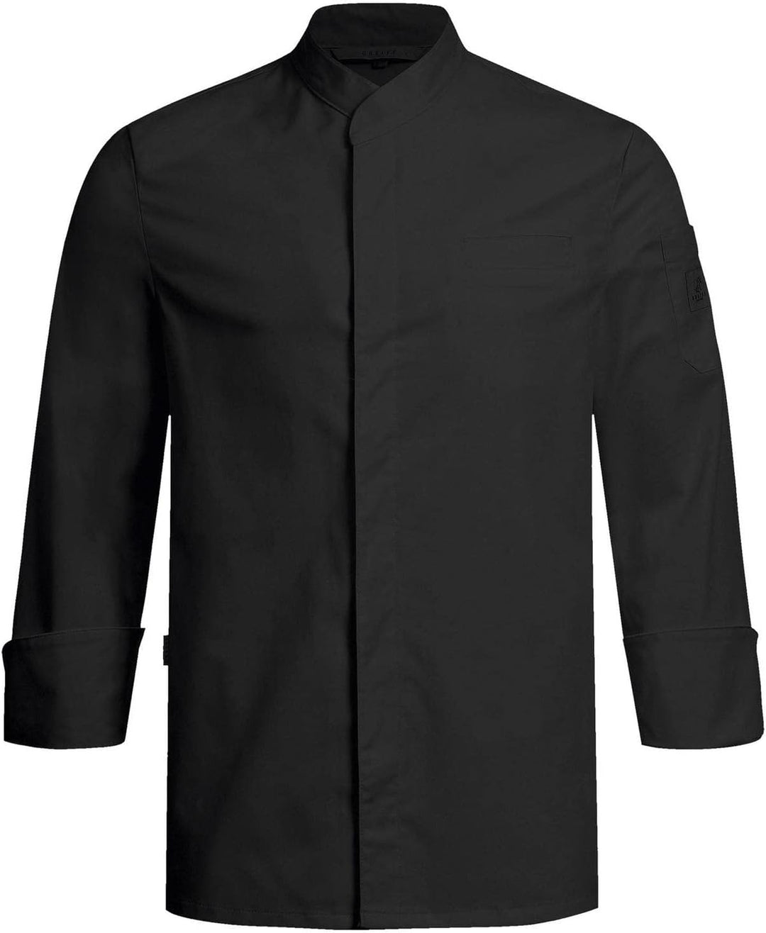 Greiff Gastro-Moda Cuisine Herren Kochjacke Regular-Fit L Schwarz, L Schwarz