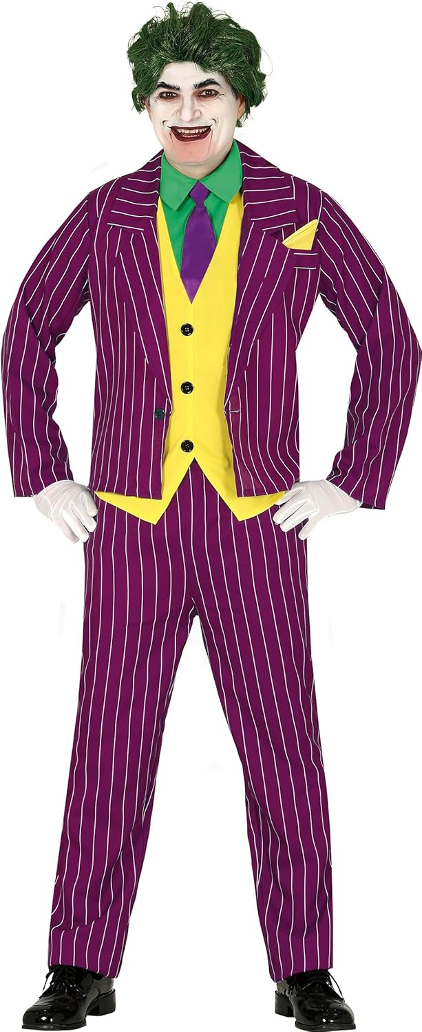 FIESTAS GUIRCA, S.L. Clown Crazy Kostüm für Herren, M