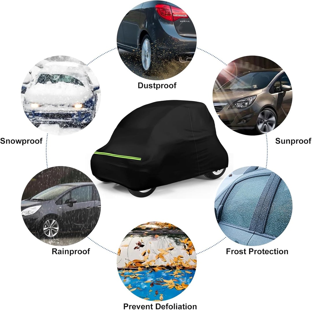 Vollgarage Autoabdeckung Ersatz für Renault Twizy 2012-2023, Auto Abdeckplane Autogarage Autoplane G