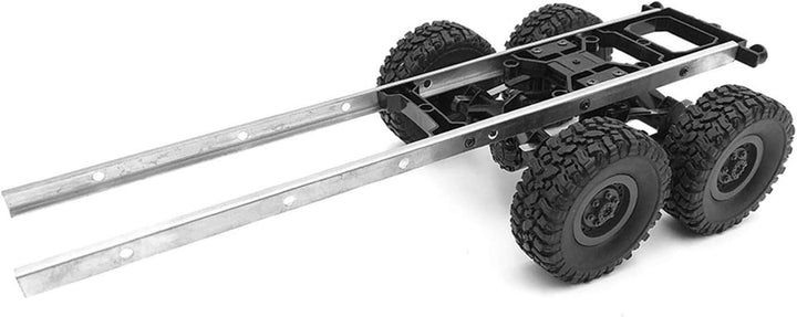 1:16 RC-Car-Chassis, DIY-Zubehör für WPL B24 B16 B36 Militär-LKW, Metall + Kunststoff, Ferngesteuert