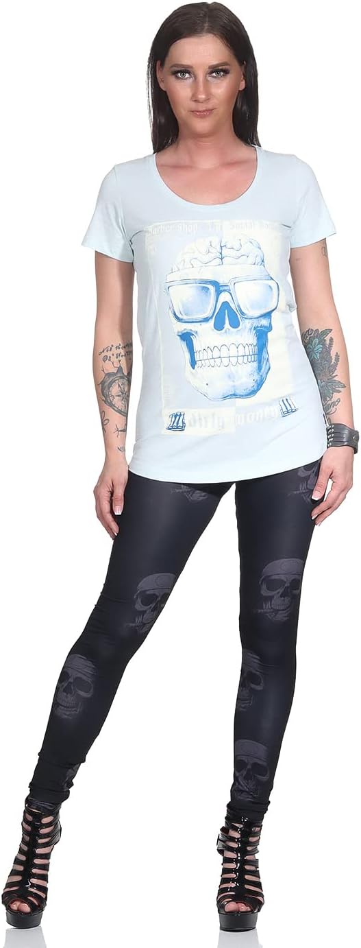 Yakuza Premium Damen T-Shirt GS 3331 Natur weiss S Blau, S Blau