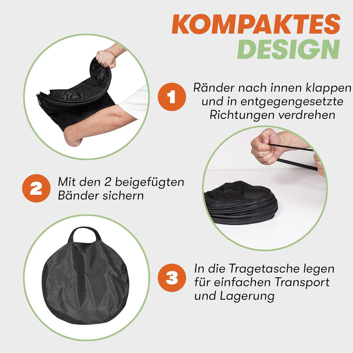 Hochwertiges Trockennetz für Kräuter – Trocknungssystem mit Reissverschluss für Grow Zelt oder Gewäc