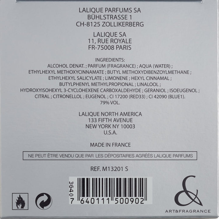 ENCRE NOIRE SPORT LALIQUE by Lalique EDT SPRAY 3.3 Fl. Oz., 100 ml nein 100 ml (1er Pack), nein 100